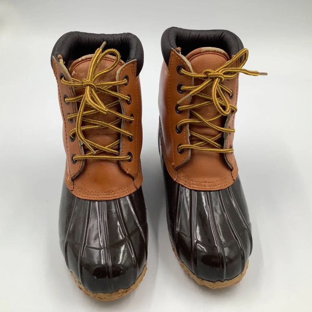 Norwester Steel Shank Winter Boots Men's‎ 5 Black Brown Corp core Trail Cabin